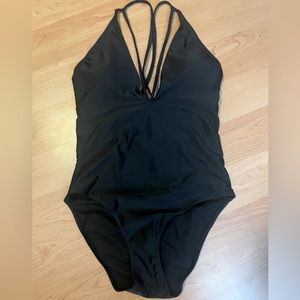 Sexy black one piece Xhilaration (Target) size Large NWT